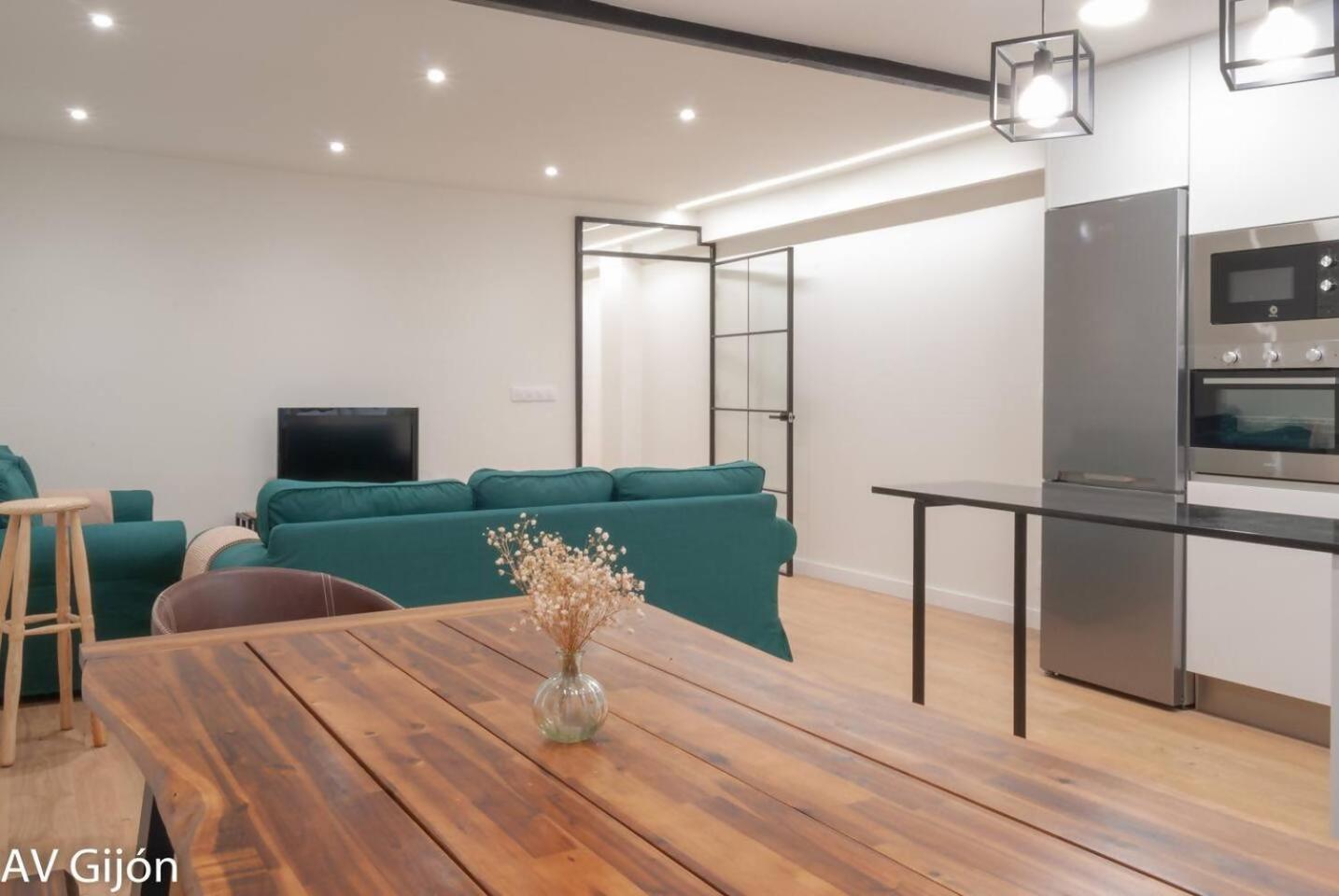 Apartamento La Playa 17 Gijón Zewnętrze zdjęcie
