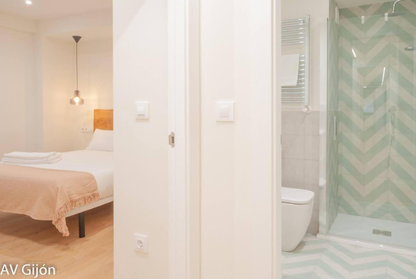 Apartamento La Playa 17 Gijón Zewnętrze zdjęcie